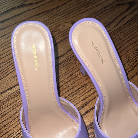 Lavender Pastel Heel Pretty Little Thing - Picture 3 of 4